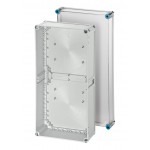 K 0400 Коробка распределительная гладкие стенки 300х600х170 IP65 серая с прозрачной крышкой 