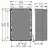 K 1205 Коробка клеммная 4-полюсная 16-150 кв.мм Al/Cu 450х300х170 IP65 серая