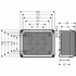K 9250 Коробка распределительная пустая 160х200х98 IP55/IP65 серая 