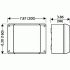 KF 4250 Коробка клеммная пустая, IP 66,160х200х98, стойкая к УФ, черный, Макс. ввод M40