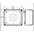 KF 5355 Коробка клеммная 5 положений до 35/50мм2 210х260х116 IP66 черная стойкая к УФ 