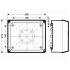 KF 9355 Коробка клеммная 5 положений до 35/50мм2 210х260х116 IP66 серая стойкая к УФ 
