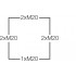 RD 9125 Коробка клеммная 88х88х53 IP65 серая 5х1.5-2.5 кв.мм 