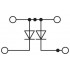 Клеммный блок - UKK 5-2DIO/O-UL/O-UR - 2794482