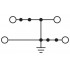 Двухъярусная заземляющая клемма - QTTCBU 1,5-PE - 3050277