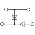 Клеммный блок - UKK 5-2DIO/O-UL/UR-UL - 2791113