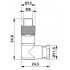 Разъем - SACC-M 8MR-3CON-M - 1699902