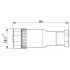 Разъем - SACC-M12FS-4CON-PG 7-VA - 1553242
