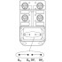 Коробка датчика и исполнительного элемента - SACB- 8/3-L-C-M8 - 1511750