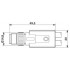 Кабель для датчика / исполнительного элемента - SAC-3P-M12Y/2X0,3-PUR/M 8FR-2L - 1671412