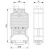 Шинный штекер D-SUB - SUBCON-PLUS-PROFIB/AX/SC - 2744380