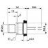 Встраиваемые разъемы - SACC-EC-M12MS-5CON-PG9/0,06 SN - 1458813