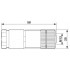 Разъем - SACC-M12FS-5CON-PG11-DUO - 1694596