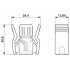 Сальниковый корпус RJ45 - VS-08-T-G-RJ45/IP20 - 1652295
