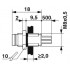 Встраиваемые разъемы - SACC-E-M 8MS-3CON-M8/0,5 - 1500334