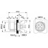 Встраиваемые разъемы - SACC-DSIV-FS-5CON-L180 SCO - 1542570