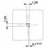 Встраиваемые разъемы - SACC-DSI-M5FS-3CON-L180 - 1530647