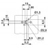 Встраиваемые разъемы - SACC-DSIV-M 8FS-4CON-L180-06 - 1524789
