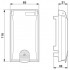 Встраиваемые рамы - VS-SI-EB-EMV-1 - 1656482