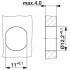 Встраиваемые разъемы - SACC-DSI-MS-4CON-M12-SCO SH - 1552955