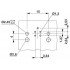 Встраиваемые разъемы - SACC-DSIV-M12MS-5CON-L 90 - 1694224