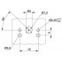 Встраиваемые разъемы - SACC-DSIV-M12FS-5CON-L 90 - 1694240