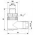 Разъем - SACC-M12MR-4CON-PG7 - 1681091