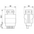 Кабель - VS-P1220-P1220-C1020/ 1,0 - 1609170