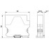 Корпус для электроники - ME 22,5 F-UT TBUS KMGY - 2914835