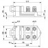 Коробка датчика и исполнительного элемента - SACB- 4/4-C QO-0,34 - 1548419