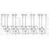 Коробка датчика и исполнительного элемента - SACB- 8/4-C QO-0,34 - 1548435