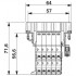 Адаптер клеммного модуля - HC-B 10-A-UT-PEL-M - 1648036
