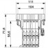 Адаптер клеммного модуля - HC-B 24-A-UT-PEL-M - 1648060