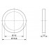 Плоское уплотнение - SACC-PG9-SEAL CLM - 1556320