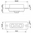 Комбинированная контактная вставка D-SUB - VS-15-BU-DSUB-2P-5S - 1688230