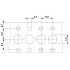 Проходная клемма - HDFKV 10-TWIN-HV - 0717241