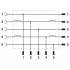 Т-распределитель - SAC-5PT-FB/MB-MBF PBDP SH - 1424713
