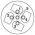 Разъем - SACC-FS-5CON-PG 7-M SCO - 1543032