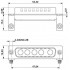 Держатель контактов D-SUB - VS-25-ST-DSUB-5P-LH - 1655441