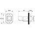 Монтажные рамы - VS-PPC-F1-SCRJ-POBK-1RF - 1608210