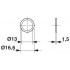 Плоское уплотнение - SACC-M16-SEAL CLM - 1430394