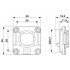 Монтажные рамы - VS-SCRJ-A-TC-IP67 - 1658545