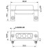 Держатель контактов D-SUB - VS-15-BU-DSUB-3P-LH - 1655328