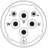 Аппаратн. соединитель, передняя стенка - SM-5EPWN8AAD00S - 1607927