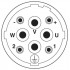Аппаратн. соединитель, передняя стенка - SM-7EPWN8AAD00S - 1607931