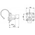 Монтажная рама Ethernet - VS-08-A-RJ/MOD-F-IP67-SET-BU - 1652910