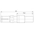 Коаксиальный контакт D-SUB - VS-BU-KX-50-RG178 - 1655496