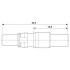 Коаксиальный контакт D-SUB - VS-BU-KX-50-RG58 - 1655577