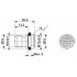 Встраиваемые разъемы - SACC-E-M12MS-8CON-M12 PSCUP - 1436440