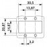 Монтажные рамы - VS-08-A-RJ45/LP-2-IP 20 - 1688654